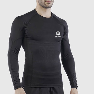 2026 Latest Style <b>Men</b> <b>Compression</b> <b>Shirts</b> Printed Lightweight OEM Service <b>Compression</b> <b>Shirt</b> <b>For</b> <b>Men</b> - Product Image 4
