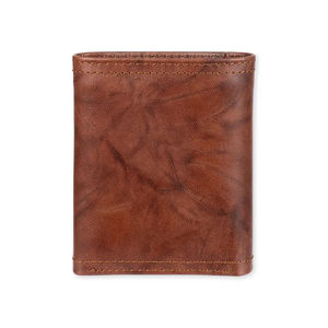 Cartera de Cuero Elegante para Hombre con Múltiples Bolsillos y Ranuras para Tarjetas, Cartera de Cuero Genuino Hecha a Mano Personalizada para Adultos con Servicio OEM - Product Image 4