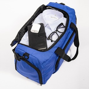 Blue travel bag <b>large</b> capacity handbag simple luggage bag sports bag fitness bag business trip - Product Image 6