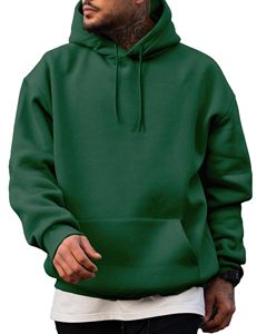 Wholesale 100% Cotton Men's Pullover Hoodie Custom Dropped Shoulder Casual Style Oversized Streetwear Pullover Hoodies <b>for</b> Men - Product Image 2
