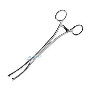 Pinzas Museux de Acero Inoxidable, Instrumento Quirúrgico Ginecológico para Uso en Hospitales y Clínicas Obstétricas, Pinzas Museux - Product Image 3