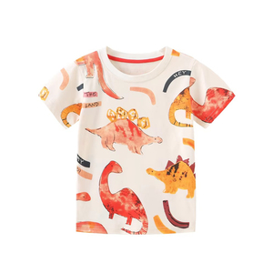 เสื้อยืดเด็กผู้ชาย รับปักและสกรีนตามแบบ ราคาโรงงาน จัดส่งรวดเร็ว - Product Image 1