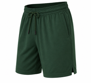 Shorts Décontractés Mi-Taille en Toile Respirante à Séchage Rapide, Écologiques et Légers pour Entraînement, Gym et Activités de Plein Air – Meilleur Prix - Product Image 3