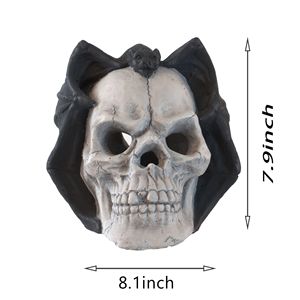 Cheminée extérieure Halloween avec foyer en forme de crâne de démon, sans conduit de fumée, pour propane, gel, éthanol ou électrique - Product Image 4