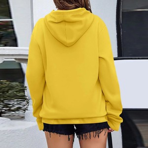 เสื้อฮู้ดดี้ผู้หญิงแบบสวมหัว ดีไซน์ใหม่มาแรง ขายดี ผลิตตามสั่ง สไตล์ลำลอง ระบายอากาศได้ดี วัสดุคุณภาพเยี่ยม ขายส่ง - Product Image 2