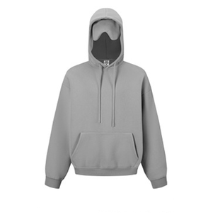 Sudadera con capucha y cremallera para hombre, 100% poliéster, 330 g/m², hombros caídos, estilo oversize, streetwear, personalizable con logo. - Product Image 1