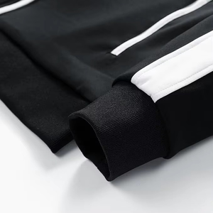 Nuevo Estilo 2025 Chándal para Hombre, Pantalones Deportivos Holgados con Capucha, Felpa Gruesa, 100% Algodón - Product Image 3
