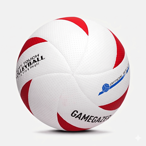ลูกวอลเลย์บอล GAMEGAZER MS-VB-1030PU ทนทาน น้ำหนักเบา ขนาด 5 น้ำหนัก 260-280 กรัม รอบวง 650-670 มม. เย็บด้วยเครื่องจักร ปรับแต่งได้ - Product Image 2