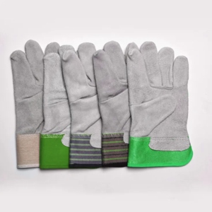 Gants de sécurité pour ouvriers du bâtiment, en cuir de vachette souple, pour la protection des mains lors du soudage - Product Image 2
