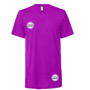 T-shirts CVC Heather Camel Brown Bella + Canvas 3001 T-shirts unisexes en jersey - Product Image 1