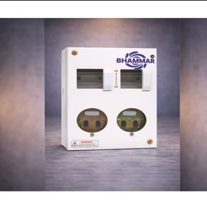 กล่องจ่ายไฟฟ้าอุตสาหกรรม 2 ช่องเสียบ + 2 DP MCB 20/2A  ตัวเรือนโลหะ รุ่น KK49 สำหรับใช้งานภายใน/ภายนอกอาคาร ผู้จัดจำหน่ายรายใหญ่ในอินเดีย OMDMS - Product Image 3