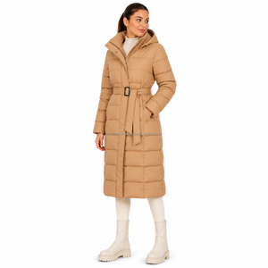 High Quality <b>Women</b>’s Long Hooded Puffer Coat Thick Warm Down <b>Jacket</b> OEM Wholesale Factory Export - Product Image 2