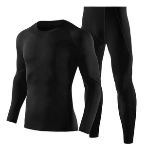 Quick Drying Reversible Plus Size <b>Men</b> Gym <b>Tights</b> Training Clothes Workout Jogging Sports Set Running Fitness <b>Compression</b> - Product Image 4