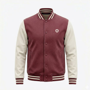Veste de style universitaire pour homme, tissu doux, confortable, vêtement décontracté pour un style urbain moderne et un usage quotidien. - Product Image 1