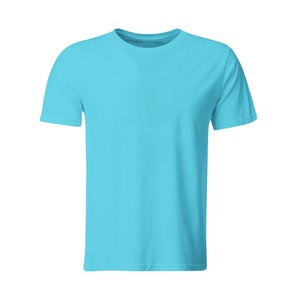 T-shirt élégant à manches courtes à col rond pour hommes 100% coton tricoté solide Design personnalisé coupe régulière respirant haute qualité exportation - Product Image 1