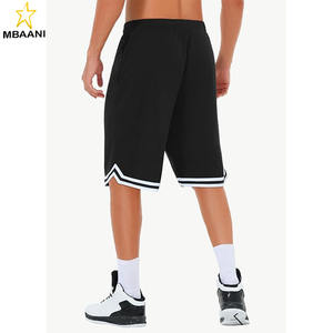 Shorts de basket-ball pour hommes avec poches zippées - Shorts de sport légers en mesh à séchage rapide pour l'entraînement et la course à pied - Product Image 2