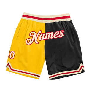 Shorts de sport pour hommes grande taille en maille 100 % polyester de haute qualité, imprimés numériquement, écologiques et unis, personnalisables - Product Image 3