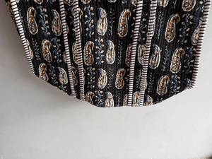 Sac fourre-tout bohème en coton avec broderie cachemire, poignées rayées, ouverture supérieure, pour le shopping toutes saisons, cadeau pour elle - Product Image 5