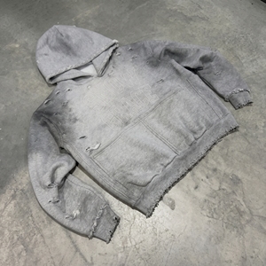 Sudadera con Capucha y Cremallera Snow Grace, Corte Holgado, Estampado de Letras en la Parte Delantera, Manga Larga, Estilo Casual de Invierno para Hombre - Product Image 6