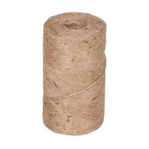 Jute Yarn with Fine Evenness 26 lbs and 1 ply Sacking Quality for Sewing