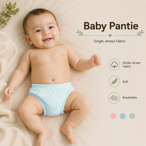 Calzones de Algodón de Colores Sólidos para Niñas y Niños Pequeños - Product Image 4