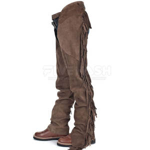 Guêtres en daim longues pour une protection complète des jambes lors de la pratique équestre - Product Image 2