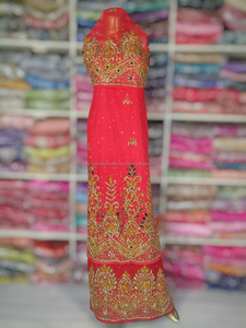 Envoltorios africanos de George indios hechos a mano, ropa tradicional y elegante, Diseño Artesanal para envoltorios de mujeres nigerianas - Product Image 6