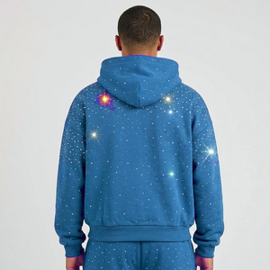 Sudaderas con Capucha de Invierno para Hombre con Logotipo Personalizado Bordado, 100% Algodón, Felpa, Teñido Liso, Lavado a la Piedra, Venta al Por Mayor - Product Image 6