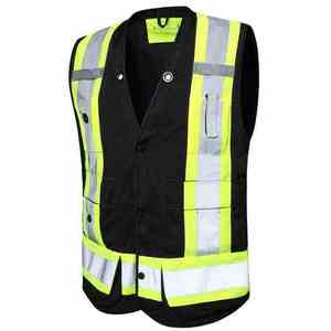 Chaleco de Seguridad Reflectante de Alta Calidad 100% Poliéster, Chaleco Promocional para Trabajadores, Cómodo, Transpirable, con Serigrafía - Product Image 4