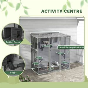 Gabbia per Gatti: Cuccia Confortevole e Arredamento per Animali Domestici - Product Image 5