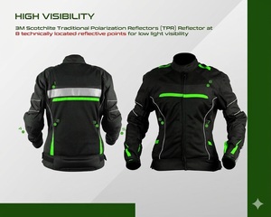 Vestes de moto d'aventure haut de gamme les plus vendues pour les commandes en gros – Blousons de course coupe-vent à manches longues pour motard - Product Image 2