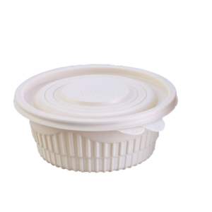 Contenedor Redondo de Almidón de Maíz de 350 ml de la Mejor Calidad para Cafeterías, Restaurantes y Eventos, Disponible en Cantidad al por Mayor - Product Image 2