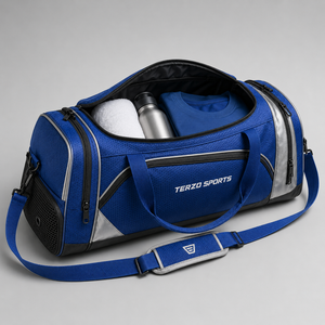 2026 New Artical Custom Logo Water Resistant Sports <b>Duffel</b> <b>Bag</b> with Separate Shoe and Wet Compartment Large Capacity Gym <b>Bag</b> - Product Image 4