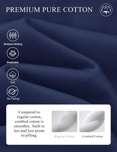 Camiseta de Manga Larga para Hombre, Corte Regular, 100% Algodón, Cuello Redondo, Clásica, Informal, Perfecta para el Estilo de Vida Diario, Venta al Por Mayor - Product Image 6