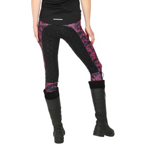 Pantalons d'équitation tendance pour femmes, avec patchs en silicone aux genoux, matière extensible et douce, coupe confortable, élégants pour l'équitation - Product Image 2