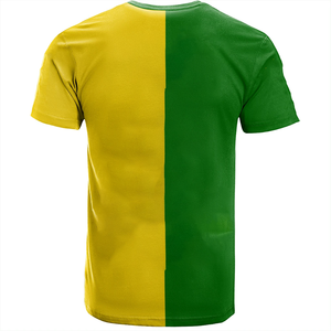 T-shirt en coton épais 100 % personnalisé pour femmes de sororité, avec logo, écologique, respirant, coupe classique, qualité supérieure, motif lettres grecques - Product Image 2