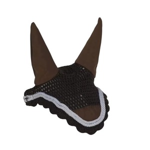 Élégant bonnet anti-mouches pour chevaux, fabriqué au Pakistan, en néoprène, personnalisable, léger, lavable et respirant - Product Image 1