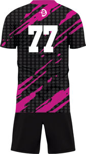 Ensemble de maillots de sport classiques verts pour hommes, 100% polyester, nouvelle arrivée, uniformes de football, logo personnalisé, sublimation - Product Image 3