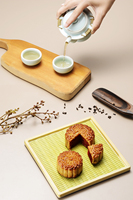 Assiette en mélamine de 7 pouces, imitation bambou, texture tissée, incassable, plateau de service, passe au lave-vaisselle, pour fête, sushi, collation, asiatique