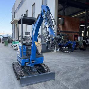 High Performance 3 Ton Used Yellow Digger with Extended Reach Hydraulic Arm and Steel Tracks for Industrial Trenching - Product Image 4