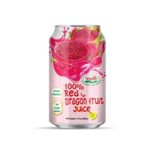 Nuevo Producto, Bebida de Jugo de Dragón Rojo 100%, Lata de 330 ml (11.18 oz), Muestra Gratis, NAWON, Bebida al por Mayor en Vietnam, OEM, ODM, MOQ Bajo - Product Image 2