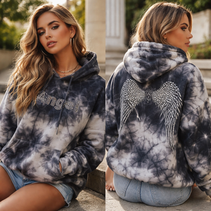 Sudadera con Capucha de Invierno Personalizada al por Mayor, con Decoración de Lentejuelas, 100% Algodón Ecológico, Proveedor OEM Directo de Fábrica - Product Image 6