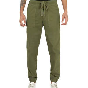 Pantalones Cargo Casuales para Hombre, 100% Algodón, Transpirables, de Secado Rápido, Ligeros, Lavados, Precio al por Mayor, Color y Talla Personalizados, Hechos en Pakistán - Product Image 1