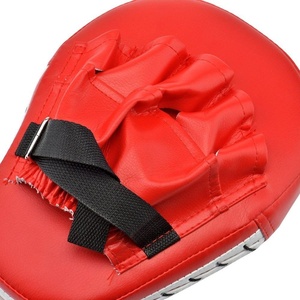 New Arrival Professional Kickboxing Focus Mitts Genuine Leather Curved Punching Training Pad Boxing Focus Mitts - Product Image 5