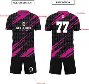 Ensemble de maillots de sport classiques verts pour hommes, 100% polyester, nouvelle arrivée, uniformes de football, logo personnalisé, sublimation - Product Image 6