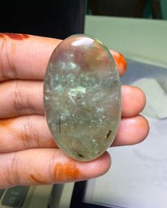 Lote al por mayor de cabujones de prehnita natural verde, precios y joyería - Product Image 3