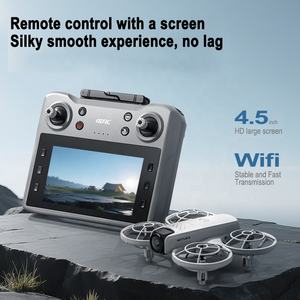 <span class=keywords><strong>Mini</strong></span> drone pliable HD 48MP d'occasion avec moteur brushless, gyroscope 6 axes, double caméra aérienne, évitement d'obstacles, portée 1km, autonomie 10-20min, télécommande - Product Image 2