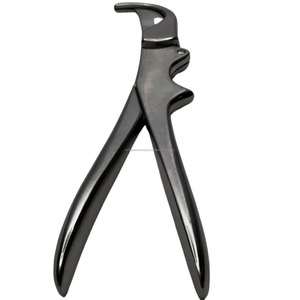 WORLD PRECISION SURGICAL Tijeras para costillas Gluck de acero inoxidable, Pinzas de sujeción de placas óseas, Instrumento con certificación CE Clase II - Product Image 5
