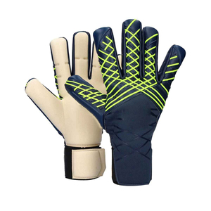 Guantes de Portero de Fútbol, Dedos Completos, Material PU, Antideslizantes, Transpirables, Correa de Muñeca Ajustable, Unisex, Equipo Deportivo - Product Image 1