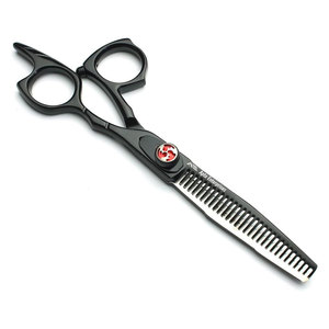 6 Inch Stainless Steel Pet Grooming Thinning <b>Scissors</b> Professional Hairdressing Shears for <b>Dogs</b> and Cats with Precision Teeth - Product Image 1